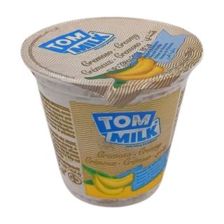 Yaourt saveur banane 125g - TOM MILK