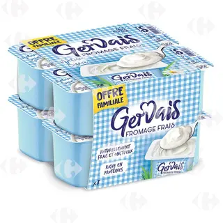 Fromage Frais Gervais 8 unités