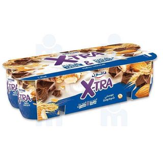 Yaourt X-Tra Muesli Chocolat 8X110G - Danone
