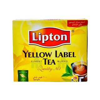 Thé noir yellow label x100 sachets 200g - LIPTON