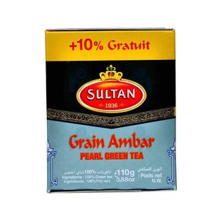 Thé vert en grains n°16 Grain Ambar 100g - SULTAN