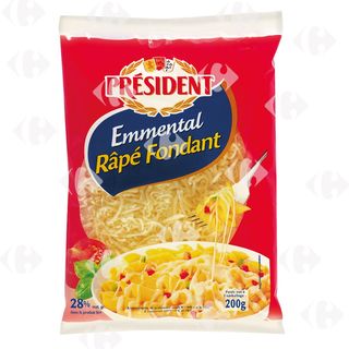 Fromage râpé Emmental 200g - PRÉSIDENT