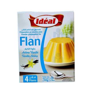 Préparation pour flan à la vanille 55g - IDEAL