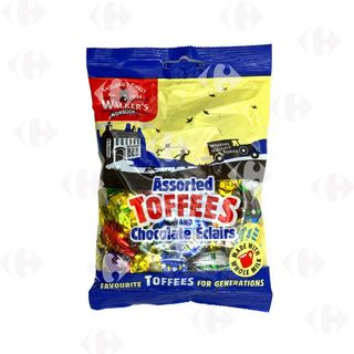 Sachet english caramels crémeux 150g - WALKER'S