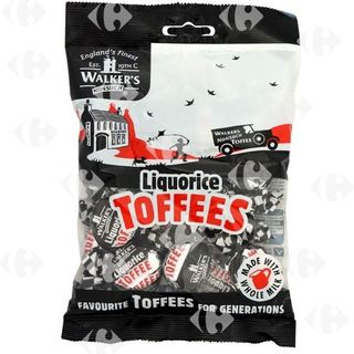 Sachet caramels de réglisse 150g - WALKER'S