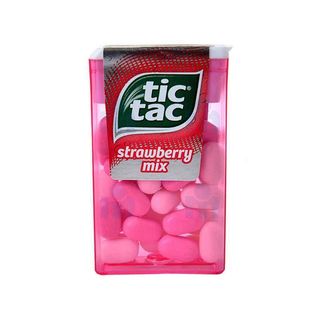 Bonbons saveur mélange de fraises 16g - TIC TAC