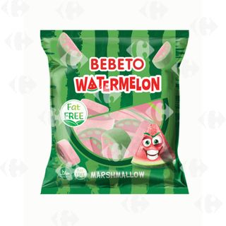 Marshmallows saveur pastèque 60g - BEBETO