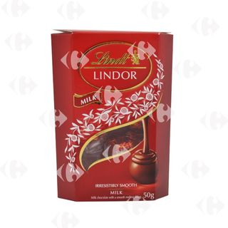 Mini boîte de chocolats au lait Lindor 50g - LINDT