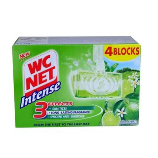 Bloc cuvette intense citron 3 x 38 g - WC NET