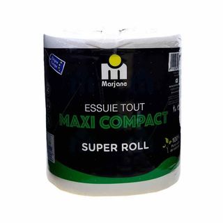 Essuie-tout maxi compact SuperRoll blanc- MARJANE