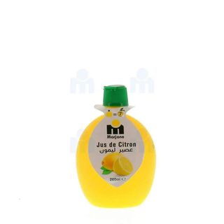 Jus de citron jaune 200ml - MARJANE