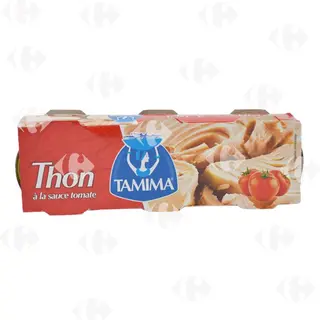 Thon à la sauce tomate 3x 80g - TAMIMA