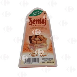 Gel désodorisant parfum Musk Royal 130g - SENTAL