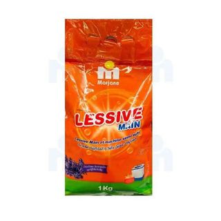 Lessive main en poudre parfum lavande 1Kg - MARJANE