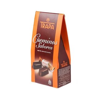 Chocolats Creminos sabores 70% de cacao sans huile de palme 48g - TRAPA