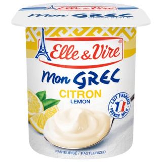 Yaourt lacté au citron Mon Grec 125g - ELLE & VIRE