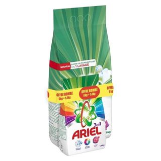 Lot Lessive poudre Matic Original 6Kg + 1,4Kg - ARIEL