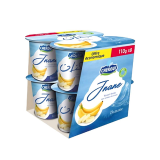 Pack Yaourt Fermé Banane Pot Jnane Chergui 110g