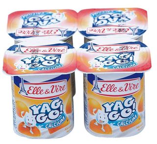 Des Lact Yaggo Abricot 125Gx4 Elvir