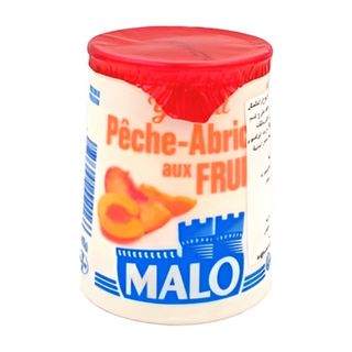 Yaourt aux fruits Pêche et abricot 125g - MALO