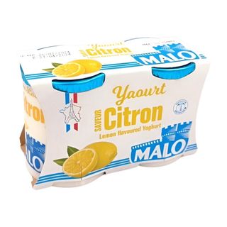 Yaourt lait entier saveur citron 2x125g - MALO