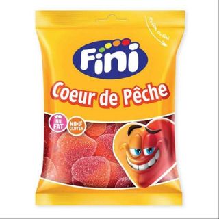 Gommes cœur de pêche sucré 90g - FINI