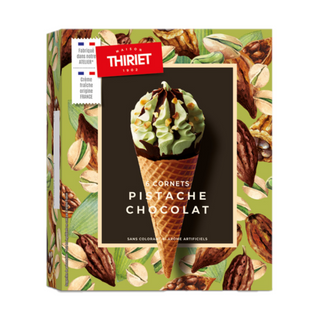 Th Cornet Pistache/Choc 420Gx6