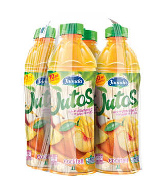 4 boissons Jutos à cocktail JAOUDA 1L