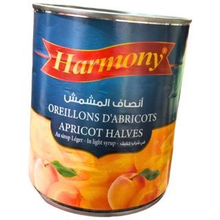 Conserve Oreillons Abricot au Sirop Harmony 825 g