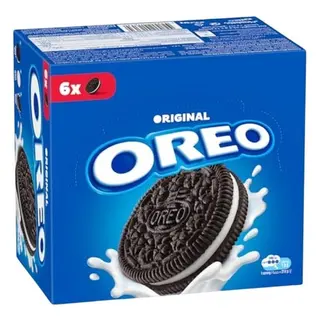 Pack biscuit vanille Oreo 55 g x 6 Pièces
