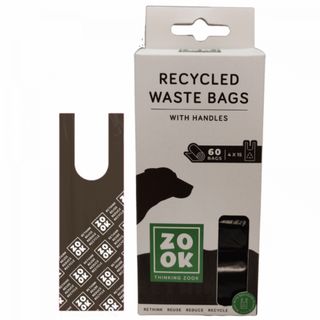 Sacos de Dejetos de Base Vegetal com Pegas 4 x 15un