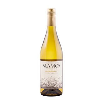 Alamos Chardonnay wine 0.75 l dry. white