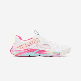 Zapatillas Multideporte Playful Summer Niños Blanco/Rosa Transpirables blanco algodón & rosa magenta 10C - EU 28