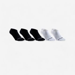CALCETINES DEPORTIVOS BAJOS RS 160 NEGRO BLANCO LOTE DE 5 PARES negro ahumado & ultra blanco 39/42