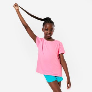 Camiseta Niños Rosa Algodón rosa begonia 131-140CM 8-9A