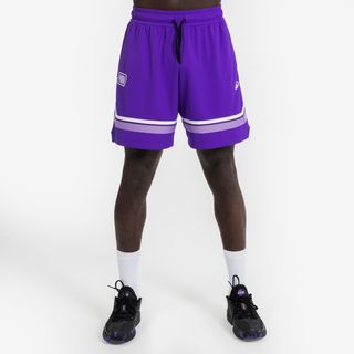 Pantalón corto de baloncesto NBA  hombre/mujer - SH 900 AD Violeta morado eléctrico 2XL