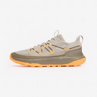 Zapatillas de senderismo hombre - NH500 caña baja naranja beige guijarro & naranja pálido fluorescente 43