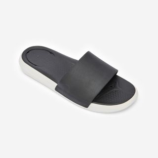 Chanclas Piscina Fit 900 Hombre Negro-Blanco negro ahumado & ultra blanco 46