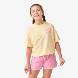 Camiseta Niños Amarillo Vainilla Oversize amarillo vainilla 160-166CM14-15A