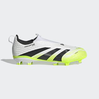 Botas de fútbol Predator League Laceless FG/MG Niño Blanco/Verde  38