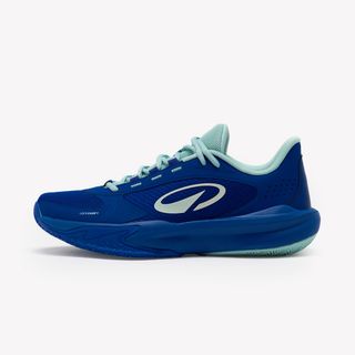 Zapatillas de baloncesto bajas y adherentes hombre/mujer, FAST 500 azul azul índigo 42