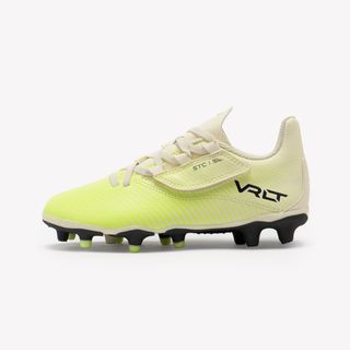 BOTAS DE FÚTBOL NIÑO CON VELCRO VIRALTO I FG JR EASY BLANCO blanco marfil 29