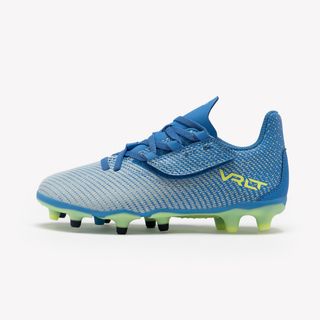 BOTAS DE FÚTBOL NIÑO CON VELCRO VIRALTO I FG JR EASY AZUL azul myosotis 34