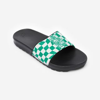 Chanclas 550 Damo Niños Verde negro ahumado & blanco algodón & verde caribe 27/28