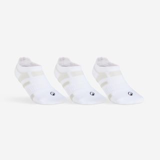 Calcetines cortos de tenis lote de 3 pares, RS 560 blanco blanco 39/42