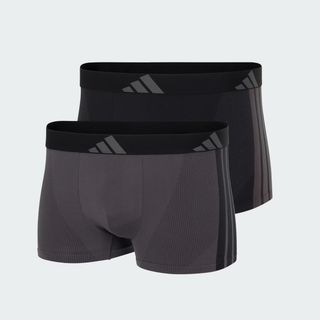 Calzoncillos boxer adidas Hombre pack 2 negro Negro S