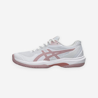Chaussures de tennis en terre cuite pour femmes, Jeu FF 10 blanc rose 6,5-40