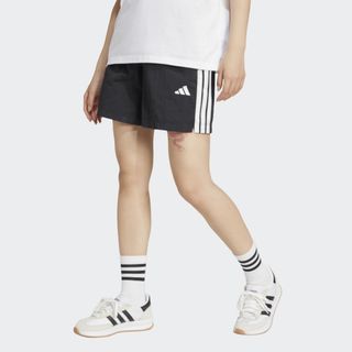 Pantalones cortos holgados adidas, Mujer, negro negro L
