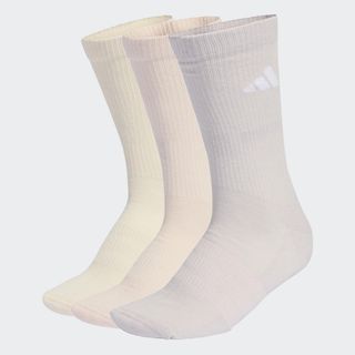 Calcetines acolchados de media pantorrilla adidas, rosa, beige y violeta, lote de 3 rosa claro & beige & malva 40/42