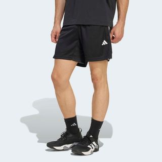 Pantalón Corto Fitness Hombre Negro Adidas   M.